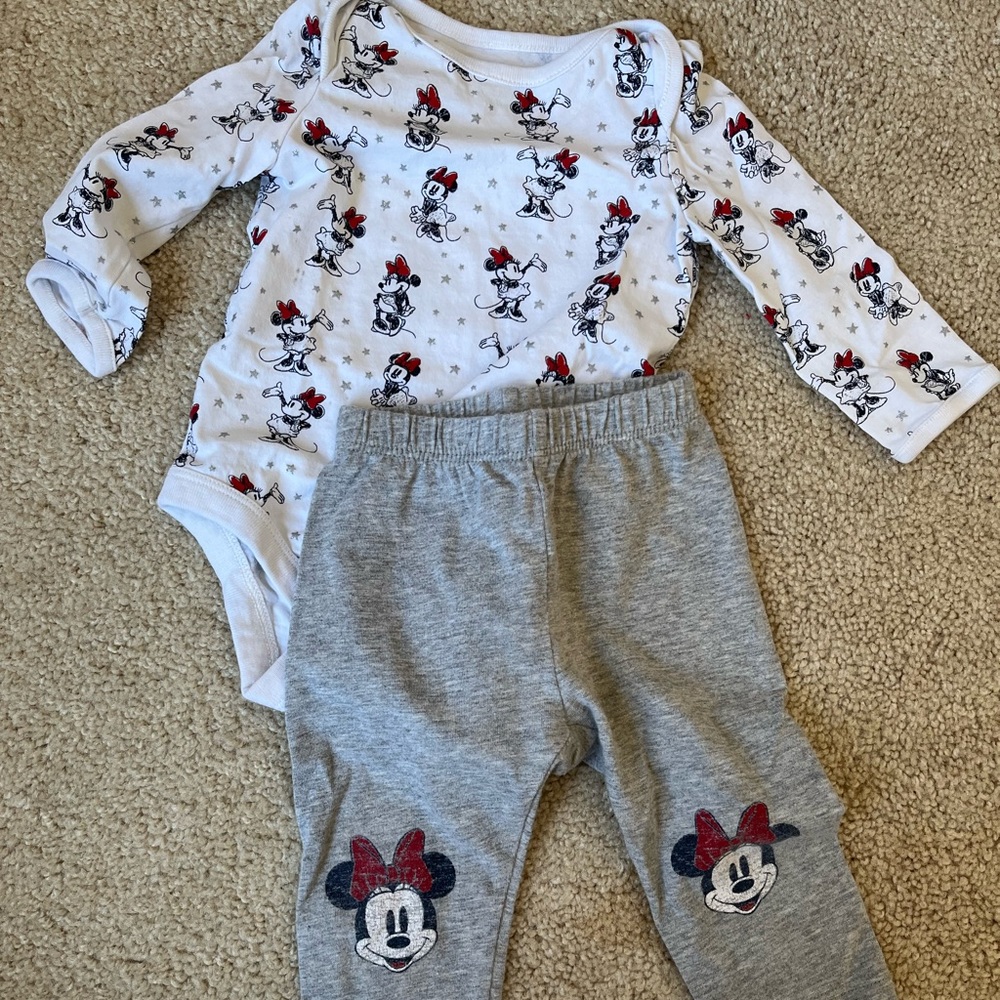 Baby Gap x Disney Minnie Mouse Outfit